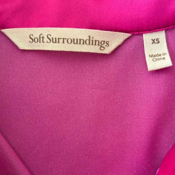Soft Surroundings Velvet Boyfriend Tunic Shirt - Picture 5 of 5